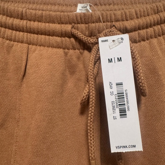 PINK Victoria's Secret Camel Wide-Leg Sweatpants - Picture 5 of 14